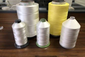 Jahit Benang Hollow FDY Filament Yarn Factory